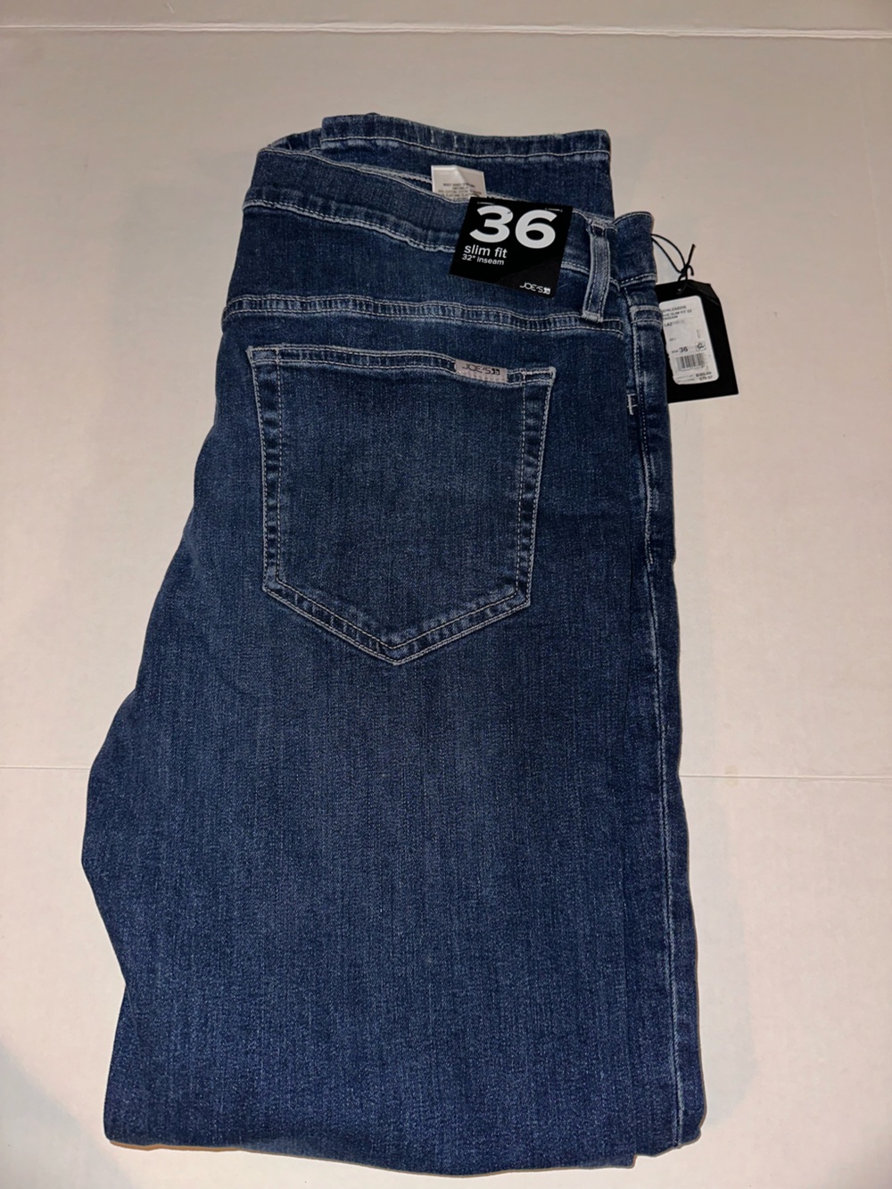 Joe's Jeans Straight Fit in Deep Indigo Denim